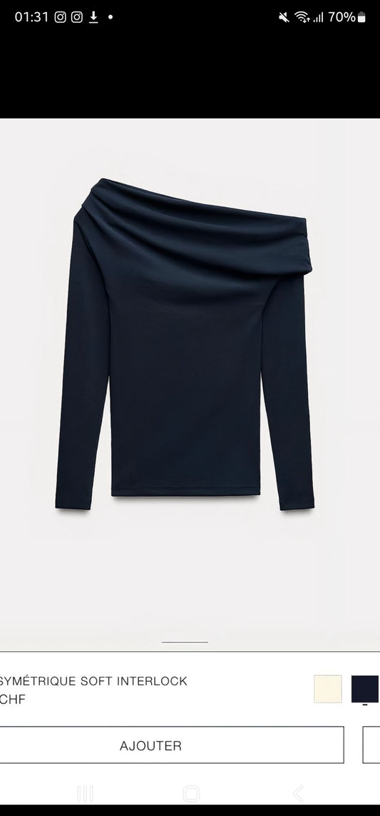 Top asymétrique akstore