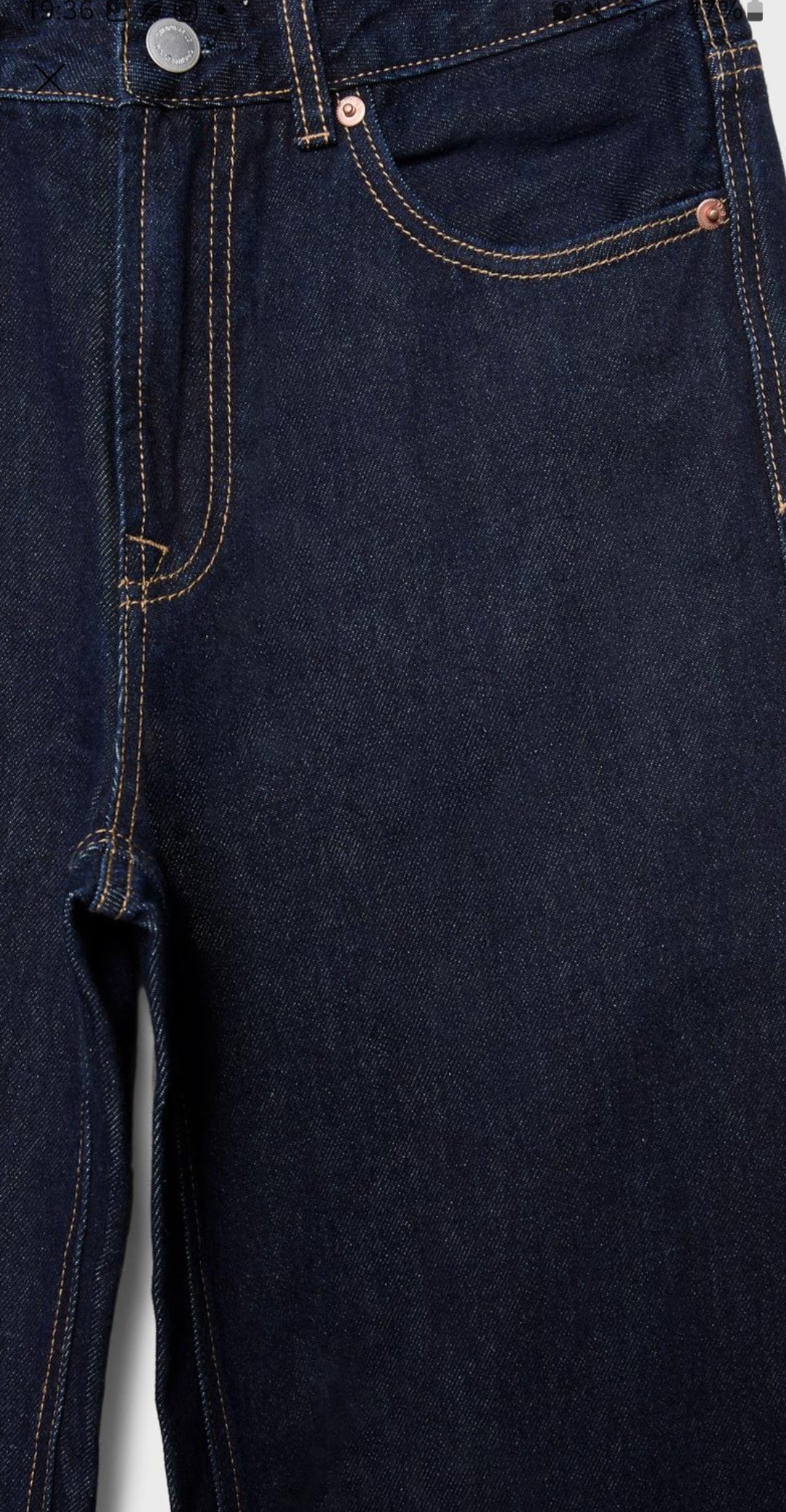 Jeans droit darkbleu