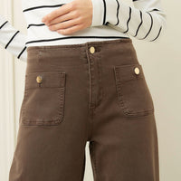 Wide leg 2 bouton