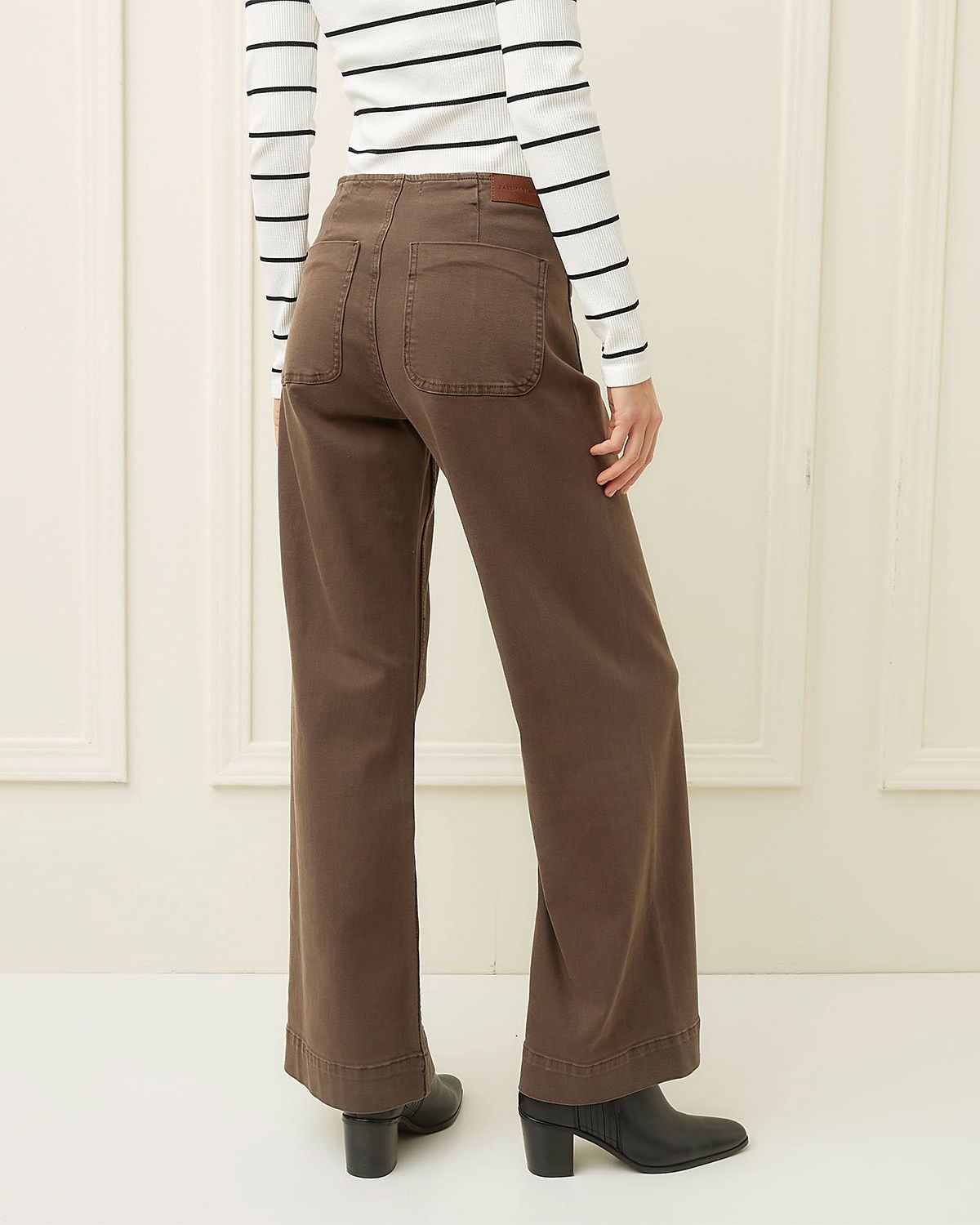 Wide leg 2 bouton